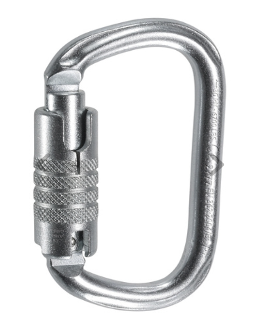 Conector Acero Oval Plus 3Lock C.A.M.P
