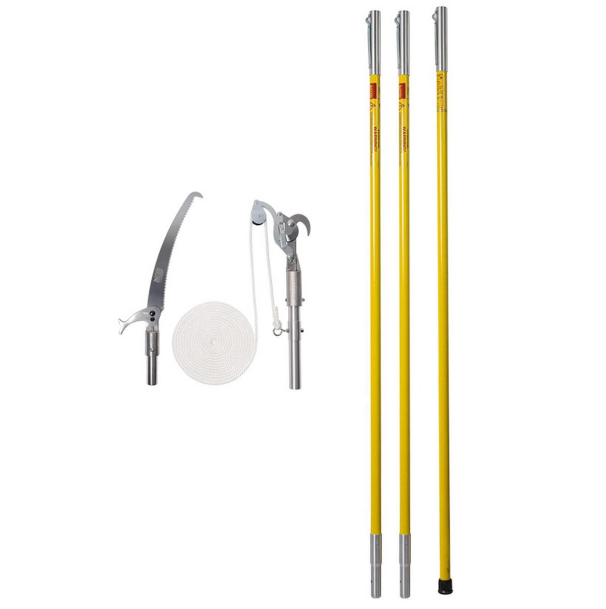 Sistema de pértigas para poda Notch Pruner Saw