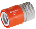 Convertido Hembra GARDENA  3/4"  P/Manguera tradicional Stop