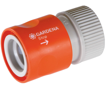 Convertido Hembra GARDENA  3/4"  P/Manguera tradicional Stop
