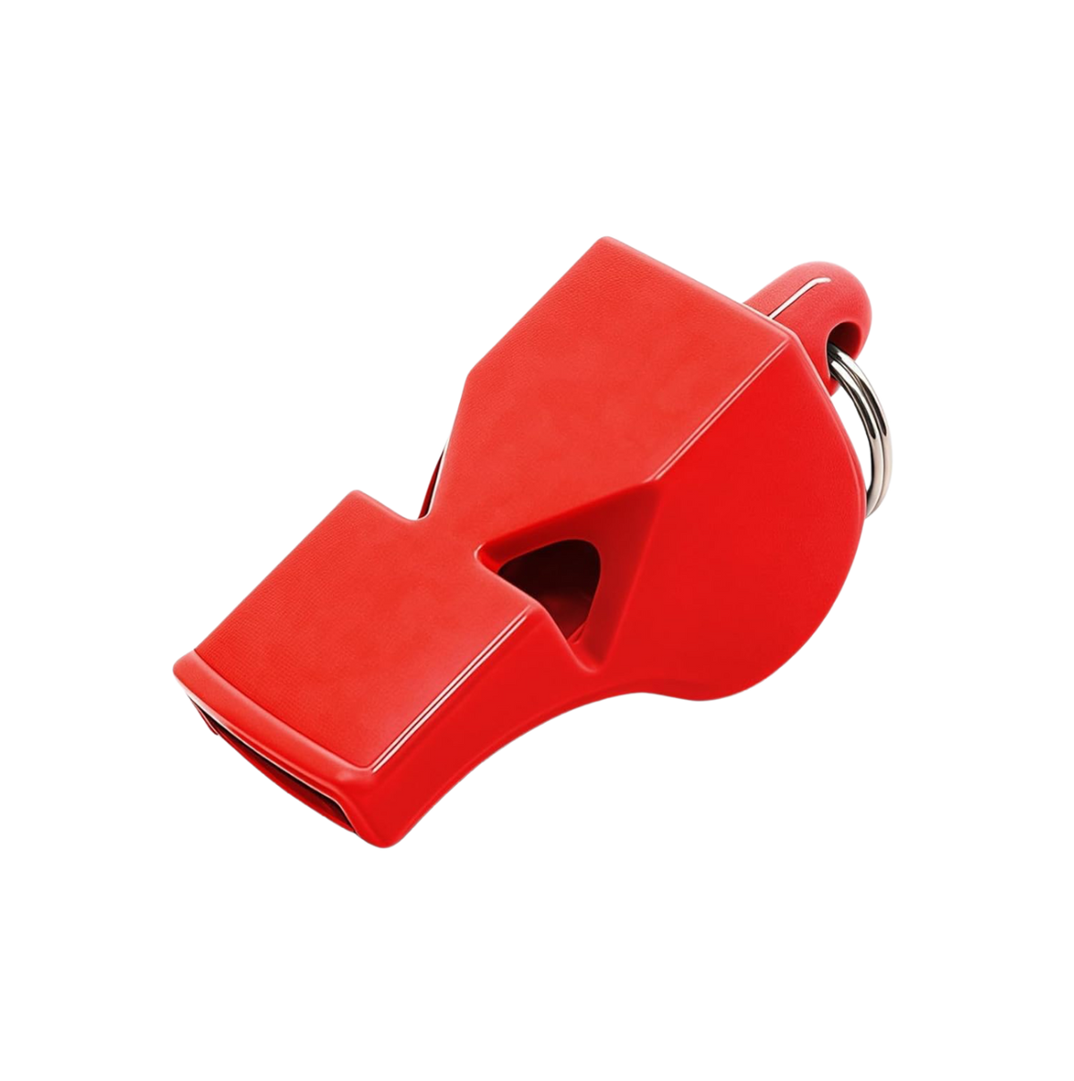 Silbato de emergencia con cordón